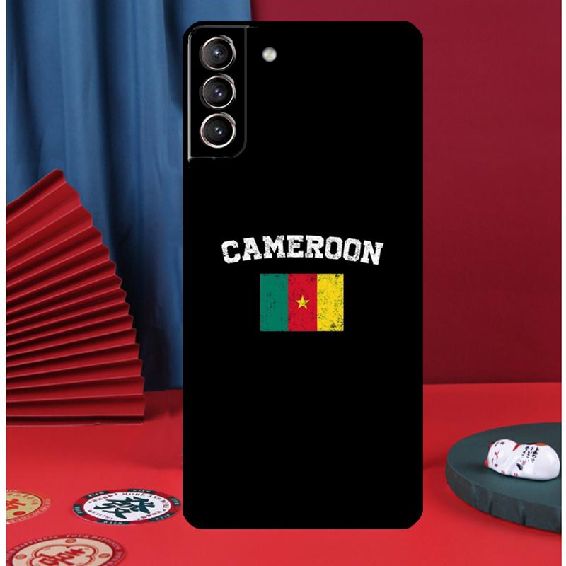 Republic of Cameroon Flag Phone Case For Samsung Galaxy S25 S24 Ultra S9 S10 S20 S21 S22 S23 Plus S24 FE Back Cover