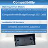 For Dodge Durango    2024 2025 Front Bumper License Plate Frame Mounting Bracket CH1068162 191275769157 6UZ62RXFAA