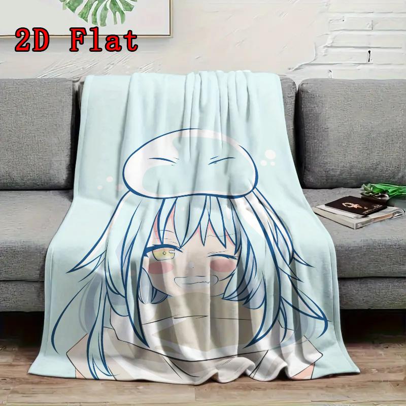 Rimuru 2D Flat Pattern Flannel Blanket High Quality All Seasons Warmth and Comfort Perfect for Christmas Gifts.DMT0925234