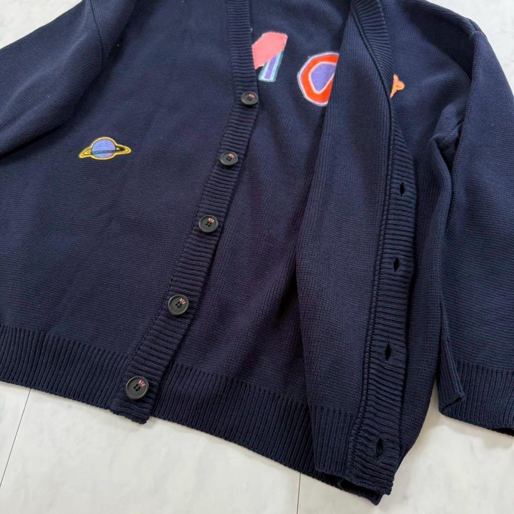 [USED] BTS DNA Cardigan Oversized Navy F