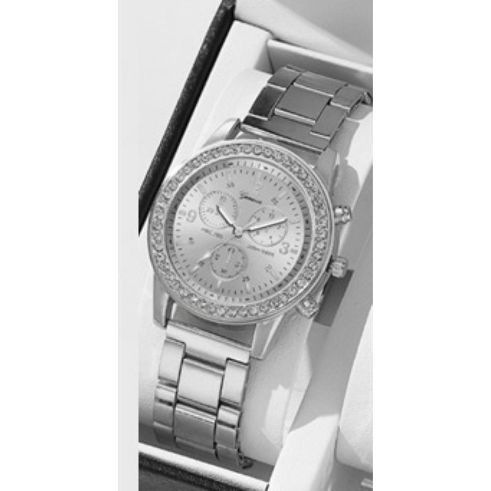 

Женские часы Набор из трех циферблатов Кварцевые часы с бриллиантами Подарок на день рождения Подарочные часы