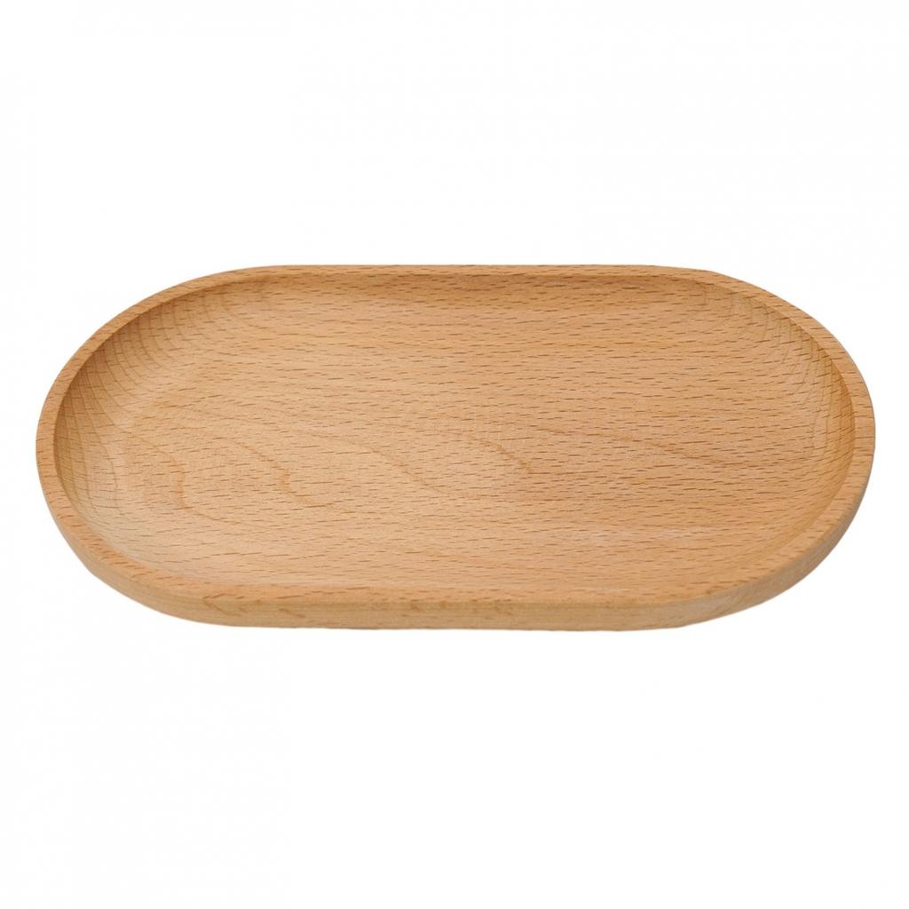 Paint-free Dessert Plate Round Snack Dried Fruit Plate