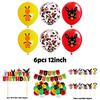 Colorful Bing Bunny Birthday Party Supplies Decor Featuring Happy Balloon Banner And Cupcake Topper