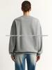 European Vintage Printed Sweatshirt - Autumn/Winter Casual Loose Fit, Round Neck.