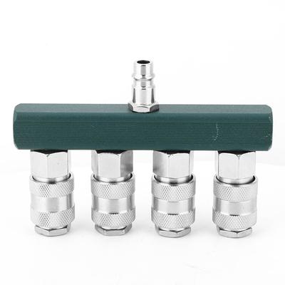4 Way Quick Connector 1 4in NPT Thread High Quality Air Hose Coupler Pneumatic Fittings