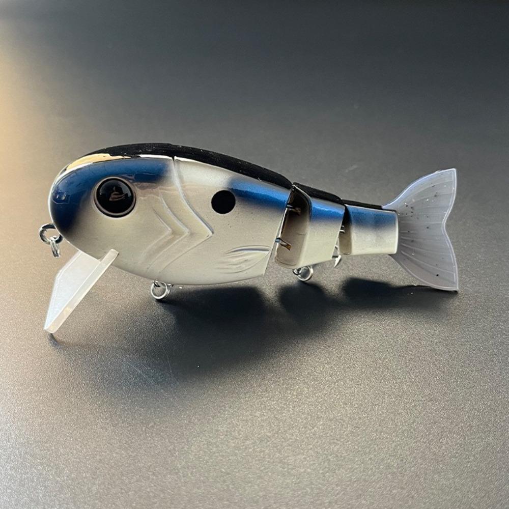 

Плавающие 3-секционные рыболовные приманки Воблеры для ловли окуня Пластиковая жесткая приманка Крэнк 2025 Бионическая приманка