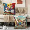 PPippi LLongstocking ANIME Pillow Case Pillowcase Doublesided Printed Sofa Cushion Bedroom Headboard Pillow
