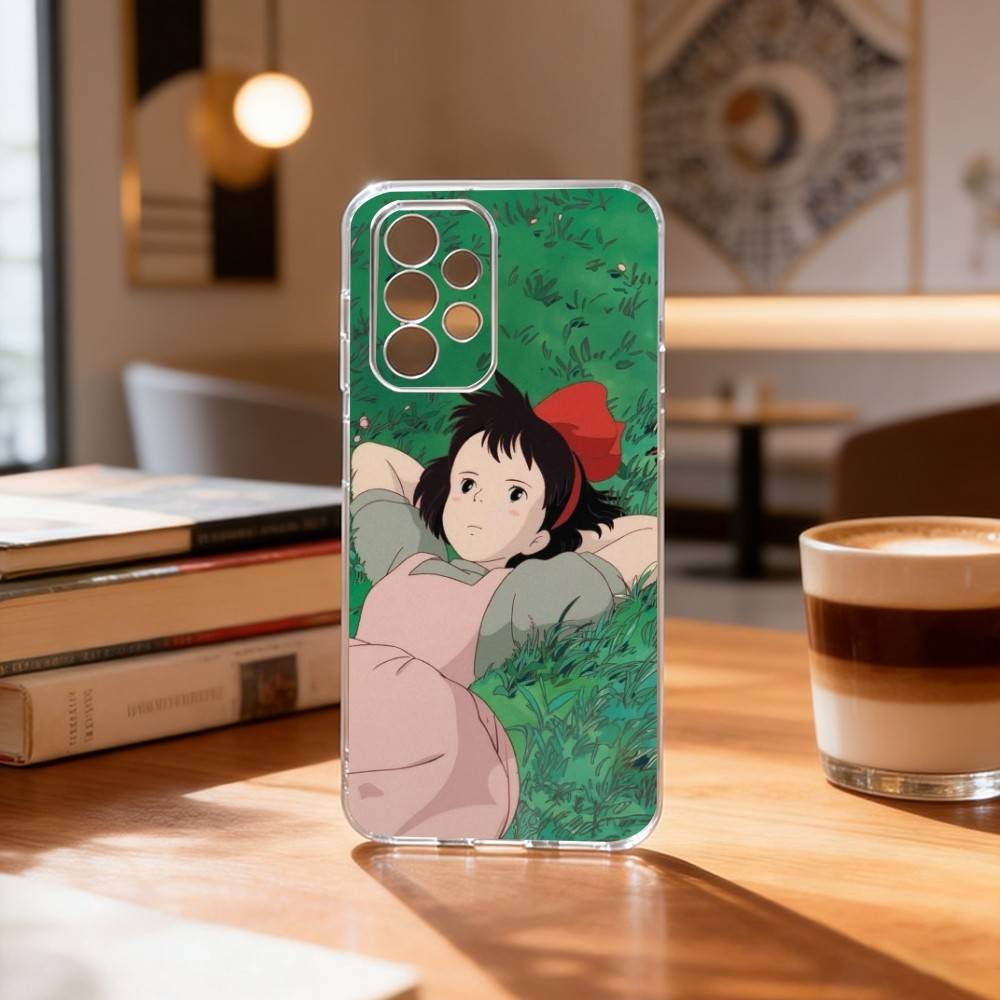 Kiki die kleine Hexe Lieferservice Handyhülle für Samsung S25,S24,S21,S22,S23,S30,Ultra,S20,Plus,Fe Transparente Hülle