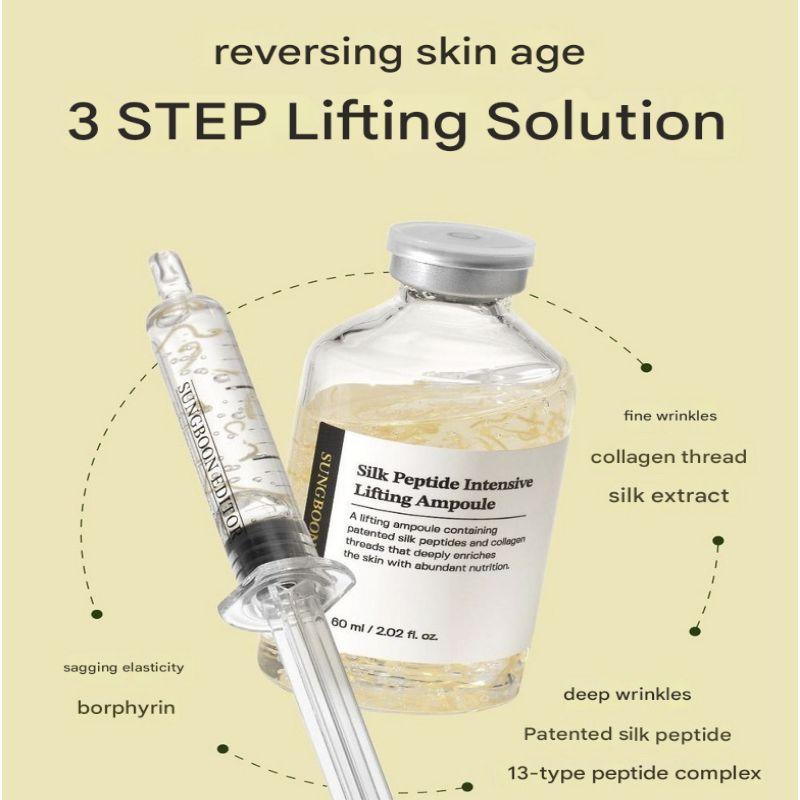 Zutaten-Editor Schmelzfaden Lifting Seidenpeptid Ampulle – 60ml