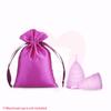 Cloth Bag for Medical Silicone Female Menstrual Cup Food Grade Material Menstrual Cup Can Be