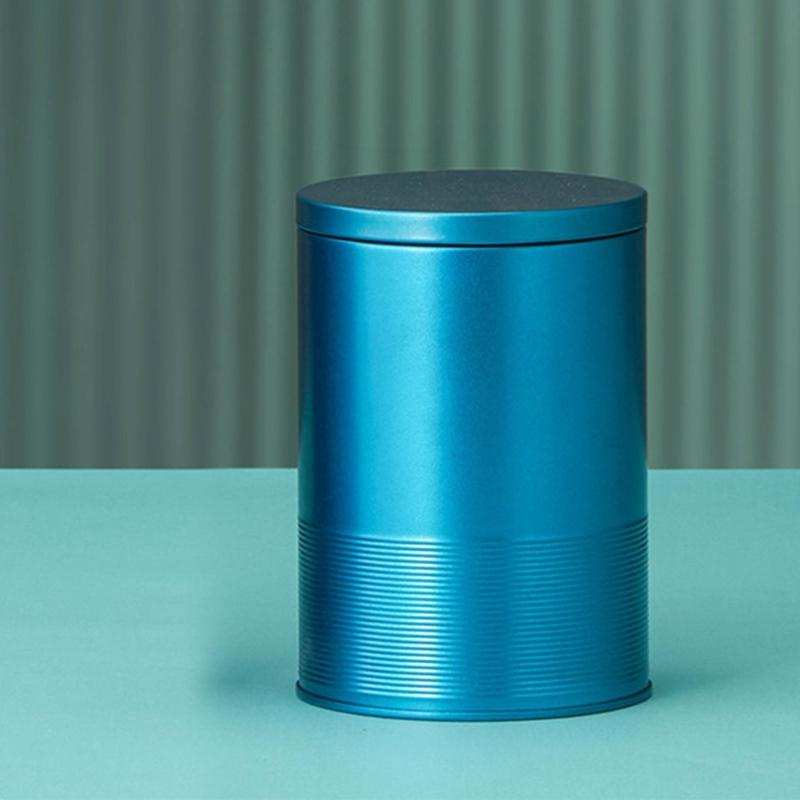 Coffee Storage Jar Metal Tea Box Can for Loose Tea Smell Proof Container Leaf Tea Tinplate Containers Storage Gift Box