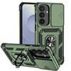 Slide Camera Shockproof Armor Phone Case For Samsung Galaxy S26 Ultra S26 Plus S26Ultra S26+ Case Magnetic Ring Stand Back Cover