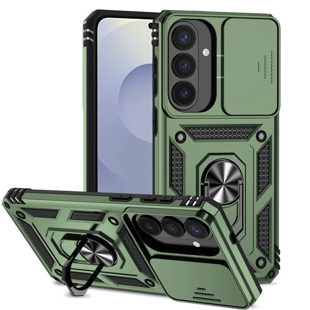Slide Camera Shockproof Armor Phone Case For Samsung Galaxy S26 Ultra S26 Plus S26Ultra S26+ Case Magnetic Ring Stand Back Cover