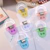 10Pcs Transparent Book Label Clip Strong Clip Paper Clips Set Durable Trouser Leg Clips  Office Use