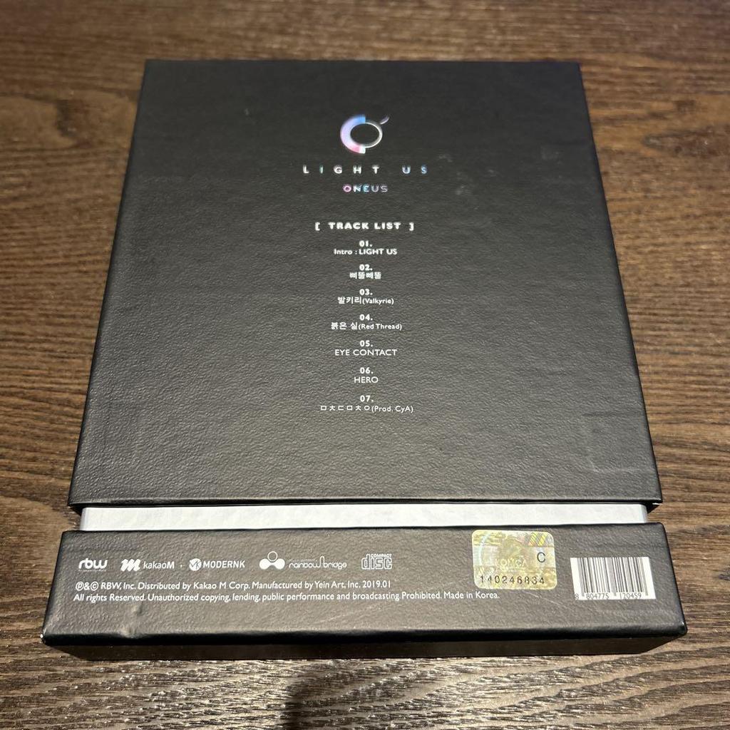 [USED] ONEUS autographed CD