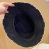 Foldable Fisherman's Hat Breathable Outdoor Sun Hat Casual Knit Bucket Hat