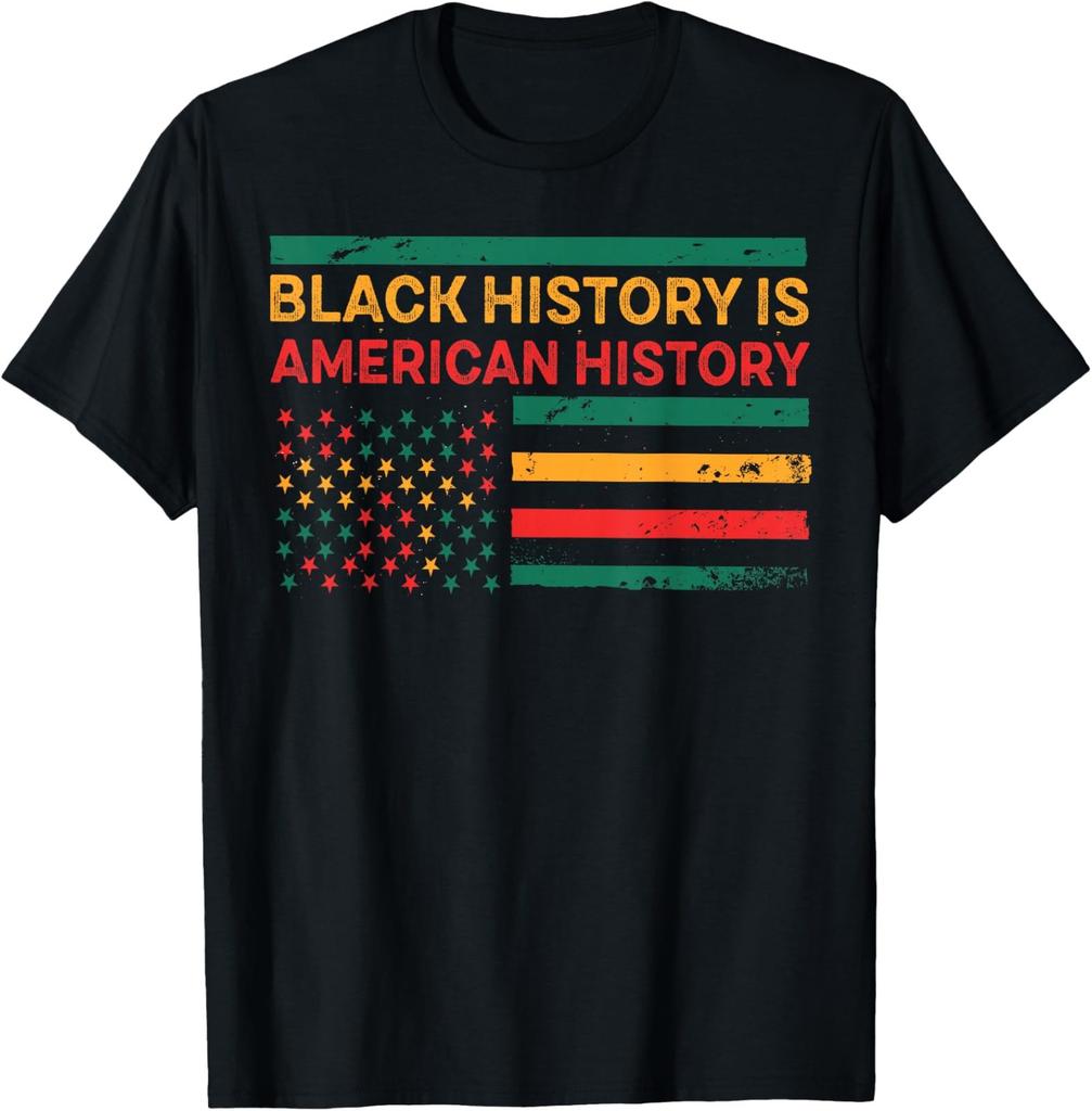 Black History Is American History Month Pride Unisex T-Shirt