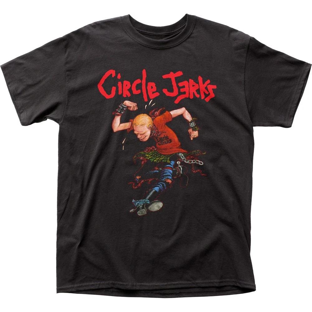 Circle Jerks Skank Man Mens T Shirt Music Classic Concert Rock Band Tee Black M