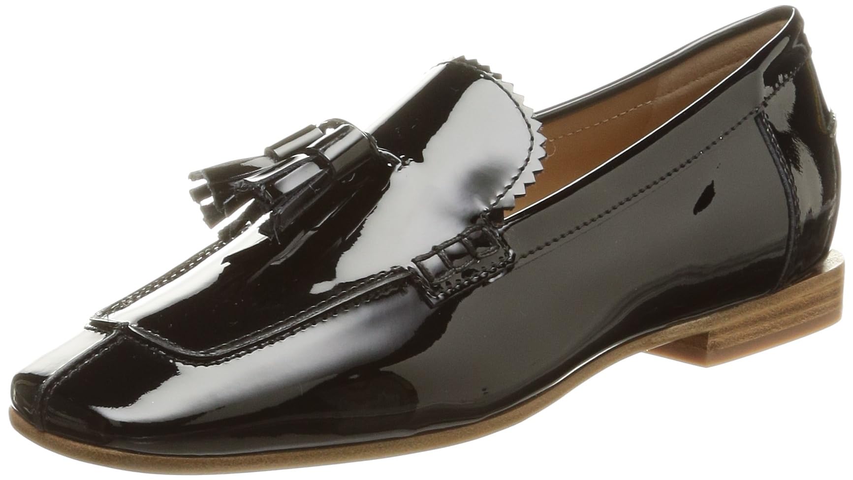 

Pellico 0616 CLIO10 CLIO TASSEL LOAFFE Flat Loafers, Women s, Black, Size 25.0 cm