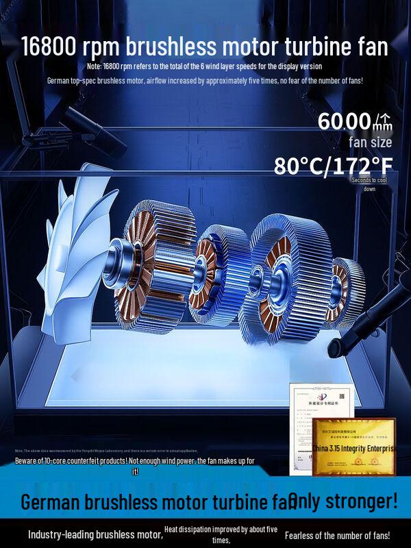 Laptop Cooling Stand with Dual Adjustable Fans