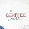 Coffee Lover- Positive Thinker - Positive Quote Graphic T Shirt Women Unisex T-Shirt