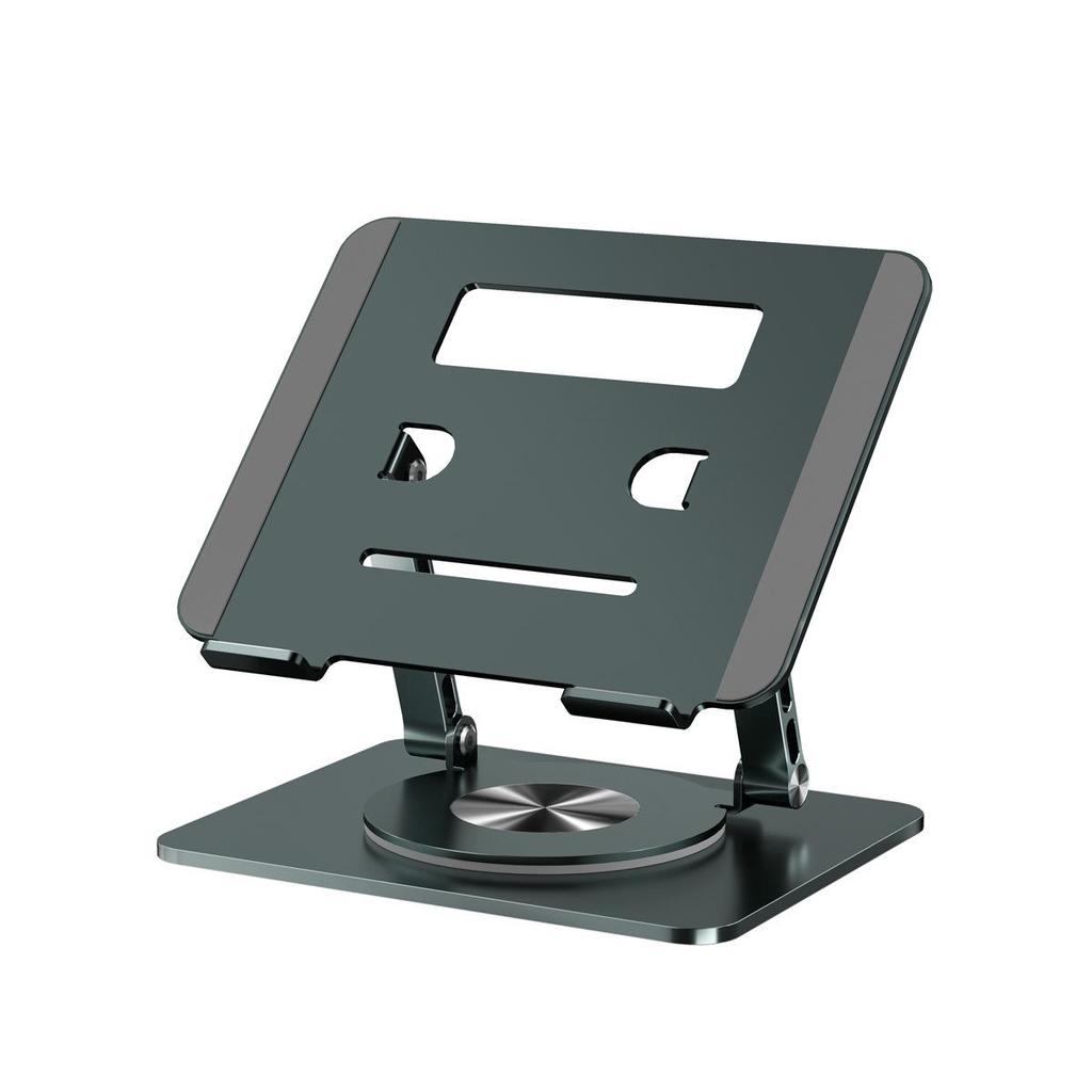 Aluminum Rotatable Laptop & Tablet Stand with Cooling & Height Adjustment