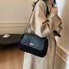 Casual Soft Surface Large Capacity Bag Women 2025 New Popular All-Match Chain Messenger Bag Vintage Nubuck Leather Shoulder Bag
