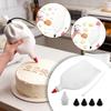 Piping Bag Pastry Replacement Head with Tips for Icing Chefs Cupcakes