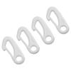 Clips Hook Clips Garden Nylon Injection Molding Plastic Flag Button White Curtains Flagpole Accessories Anti-UV