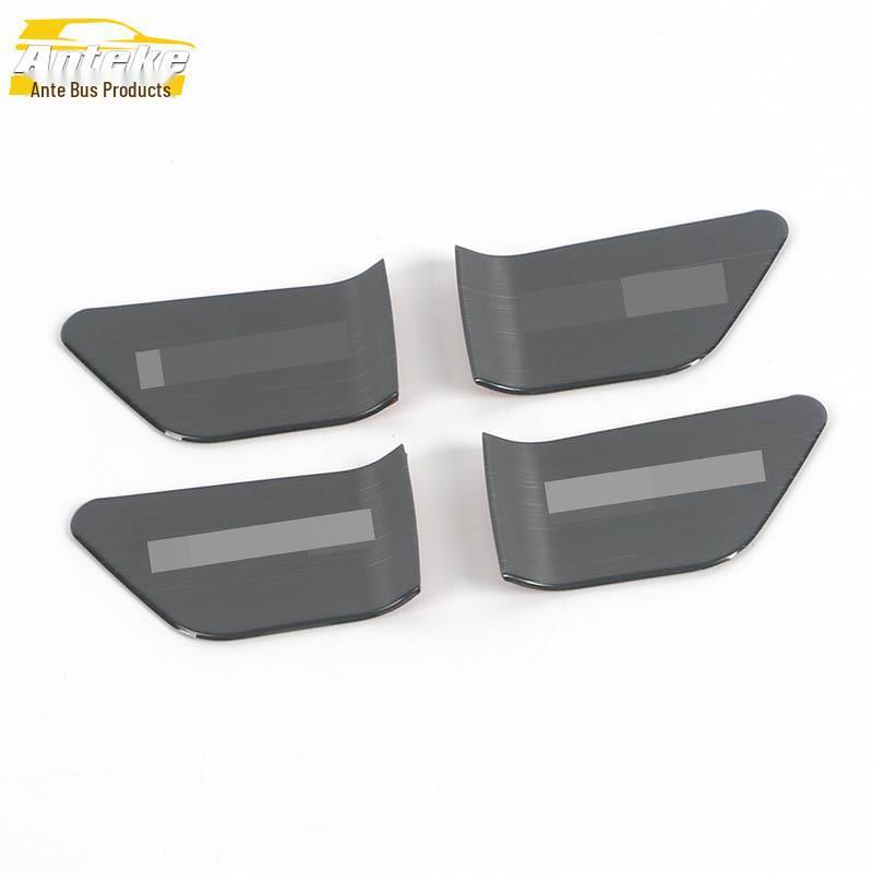 Stainless Steel Anti-Scratch Door Bowl Stickers for 22 Qijun - Decorative Car Interior Accessories