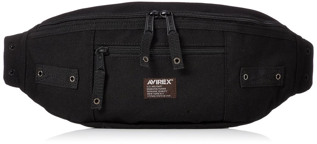 Avirex AVX3521 Black Waist Bag