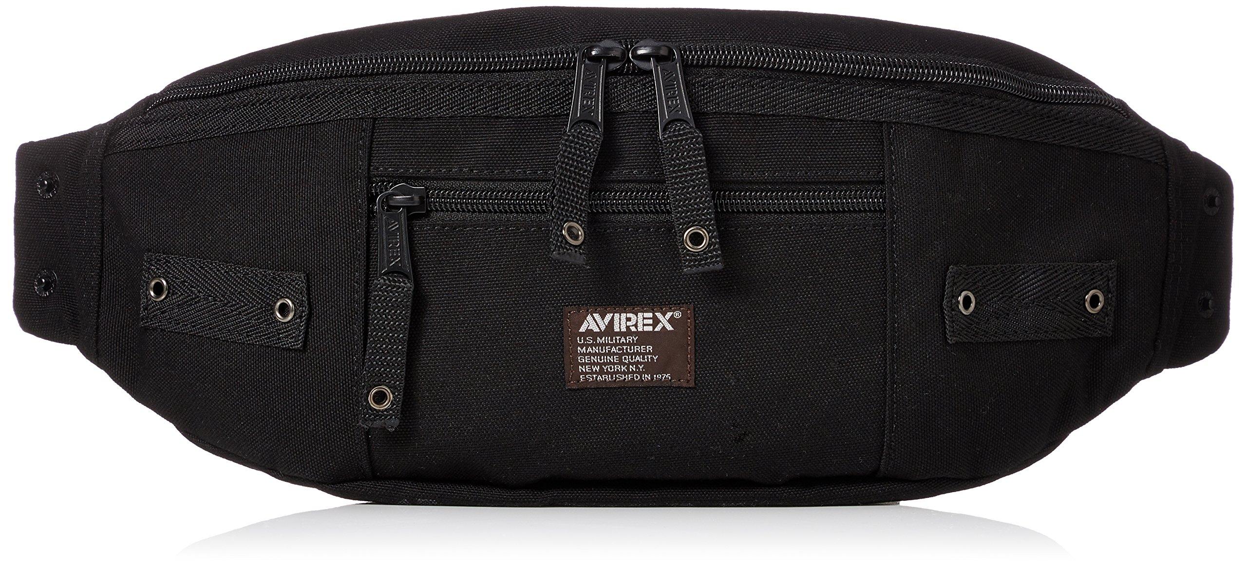 

Avirex AVX3521 Чорна поясна сумка чорний