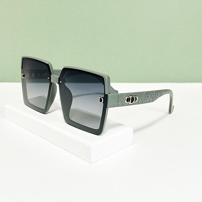 Sunglasses Female Letter D Trend Personalized Street Shot Sunglasses Uv Protection