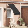 VidaXL Manual Retractable Awning 100 Cm Anthracite