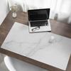 Vinyl Desk Mat with Stylish Marble Vein Print 120x60 Cm