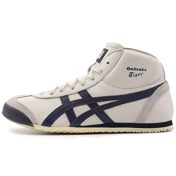 Onitsuka Tiger Mexico 66 Synthetic Leather Outdoor Sports Shock Absorption Non-Slip Wear-Resistant High-Top Casual Shoes Unisex sneaker DL409-1659