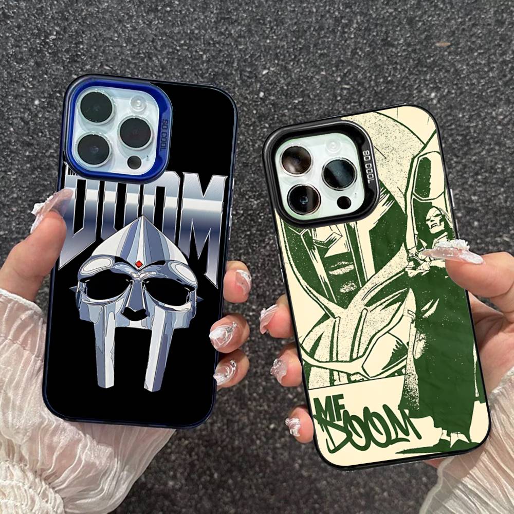 Underground Hip Hop M-MF-DOOM Phone Cases For IPhone 17 16 15 14 13 12 11 Plus Pro Max Colorful Case