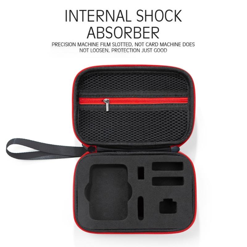 Small Storage Bag For Action 5Pro Camera Case, Soft Padded Protections, Water Resistant Exterior Organizers Handbag