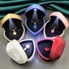 Creative Heart-shaped LED Diamond Ring High-end Illuminated Necklace Gift Boxes Proposal Gift Packaging Jewelry Boxes