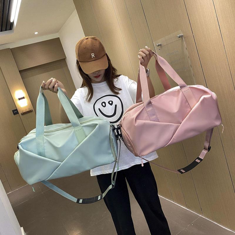 Yoga sports bag women's large-capacity portable travel bag dry and wet separation swimming fitness bag student luggage men