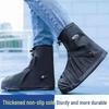 Waterproof Anti-slip Shoe Covers, Unisex Rainproof Silicone Boot Covers with Thick Wear-resistant Sole for Kids and Adults