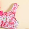 Children’s One-Shoulder Bow Bikini Swimsuit