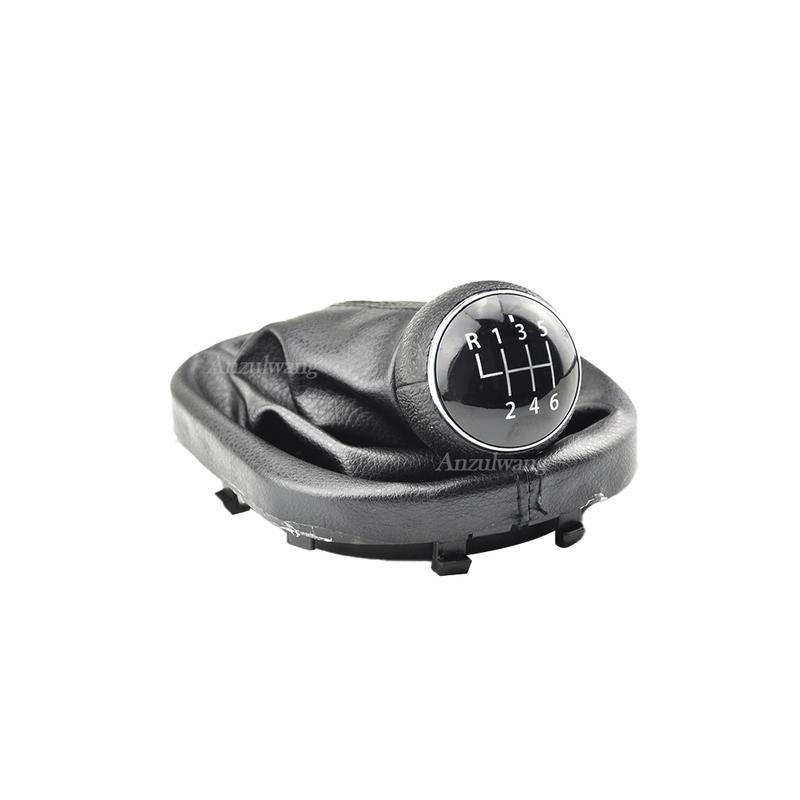 5/6 Speed for VW Touran Caddy MK2 2003 2004 2005 2006 2007 2008 2009 2011 2012 2013 2014 2015 Gear shift Stick knob leather Boot