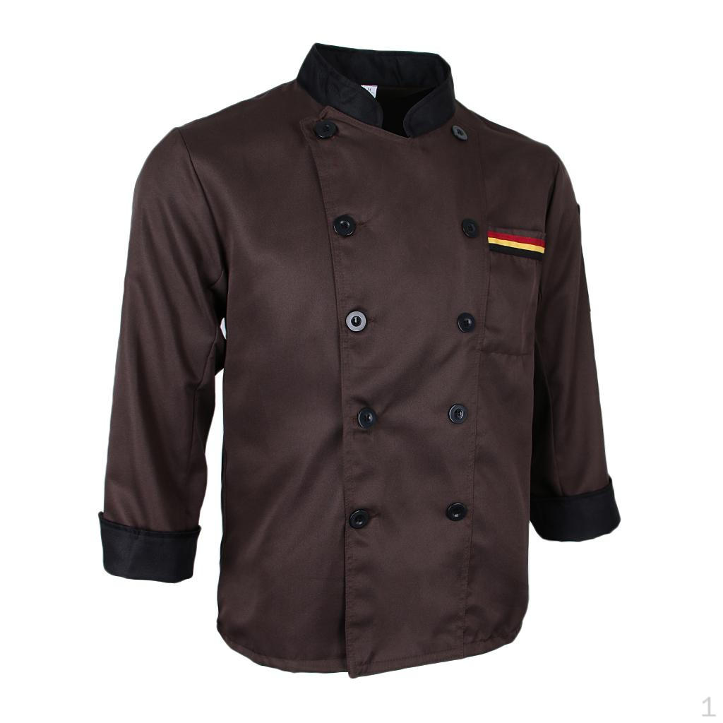 Chef Apparel Jacket Unisex Kitchen Work Restaurant Uniform