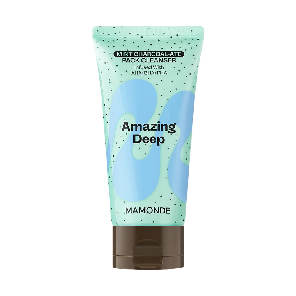 Mamonde Amazing Deep Mint Charcoal Pack Cleanser 135g - Pore Clean, Korean