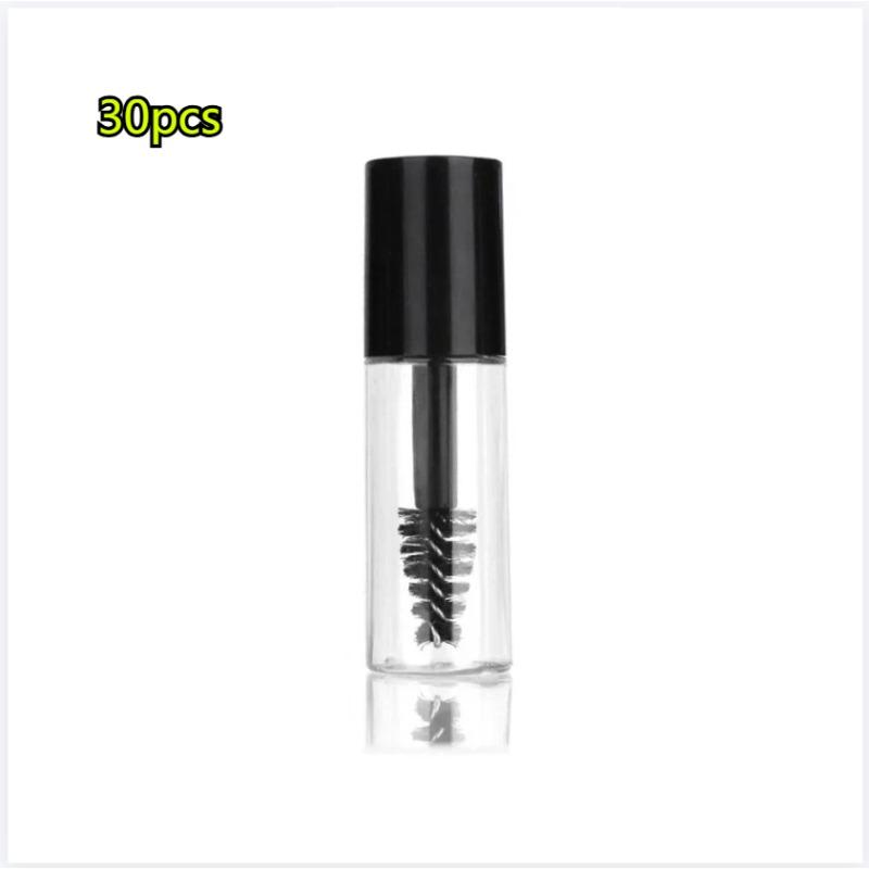30/50pcs 3ML Plastic Lip Gloss Tube Empty Refillable Lipstick Container Cosmetic Sample Bottle for Liquid Lipstick DIY MakeupUse