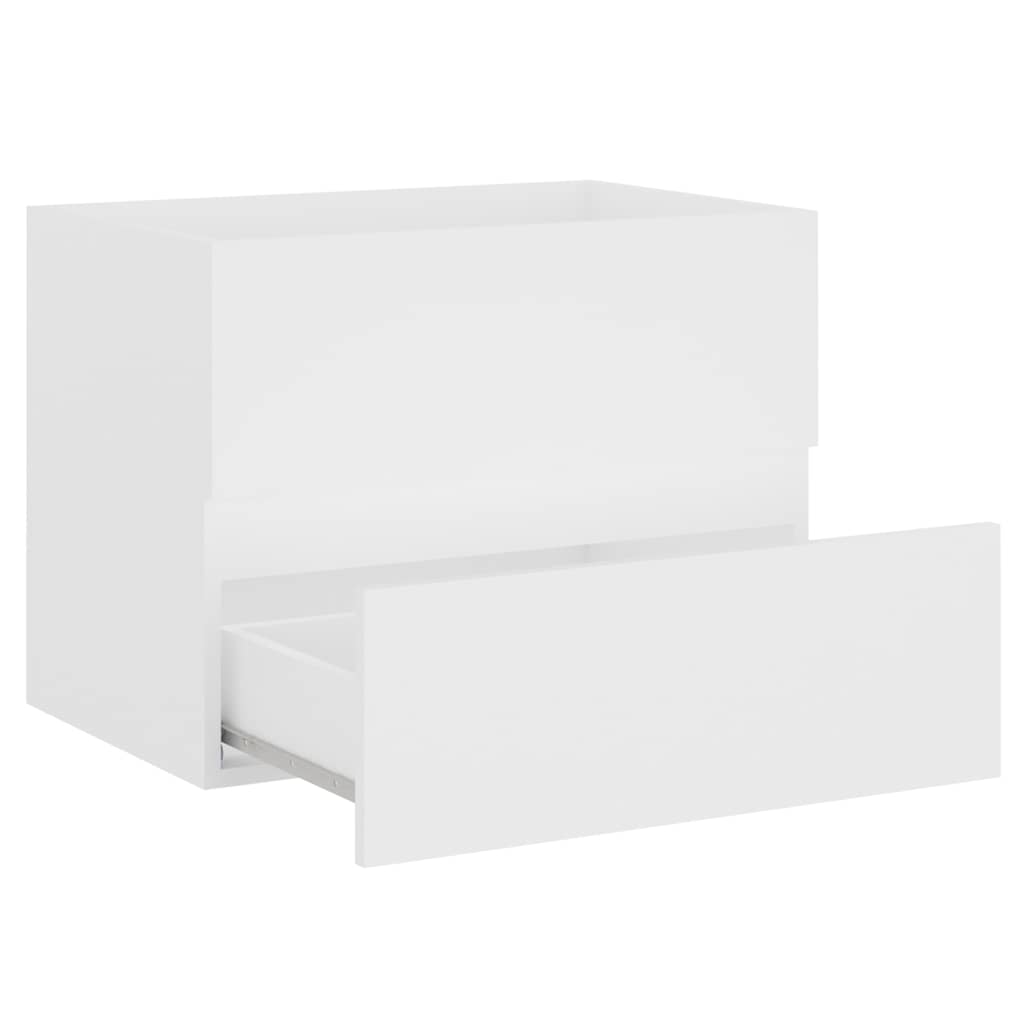 2-teiliges Badmöbel-Set, Badspiegel und Waschbeckenschrank-Kombination ohne Waschbecken