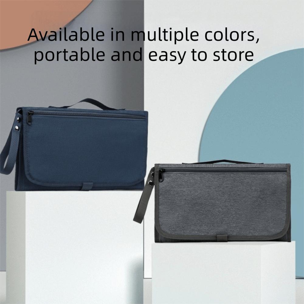 Waterproof Portable Baby Changing Mat Oxford Fabric Nappy Changing Mat Diaper Changing Pad Home