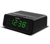 iTOMA CKS2100 AM/FM Radio Alarm Clock with 4-Level Dimmer, Snooze, Dual Alarms, Sleep Timer, and Easy-to-Read Jade Green LED Display