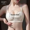 Seamless Women's Side Support Vest Bra - Comfortable Fit for Vietnam & Thailand Markets